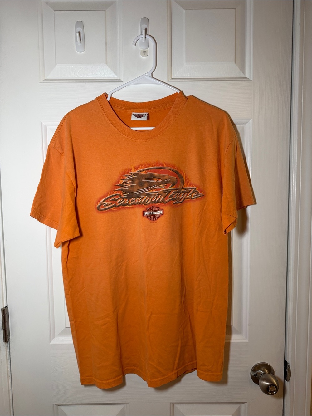 Harley-Davidson Orange Screamin' Eagle Graphic Tee